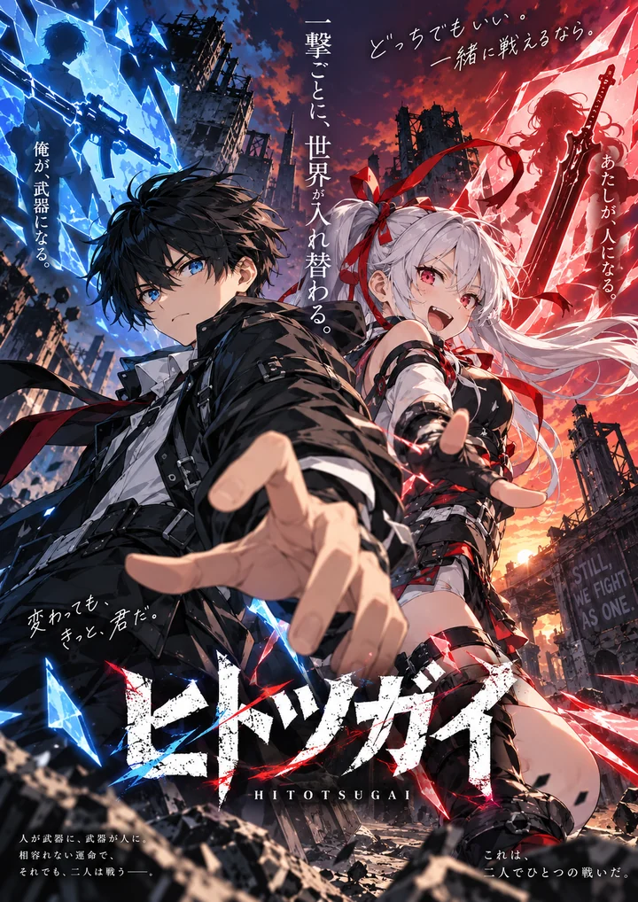 『ヒトツガイ』正式キービジュアル